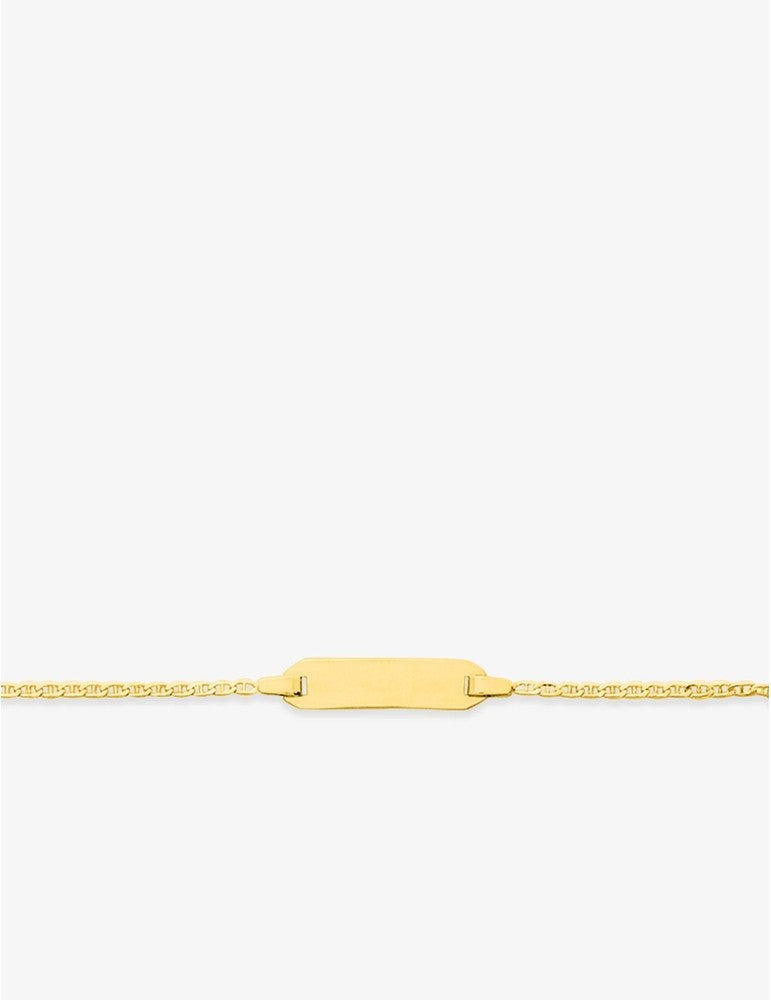 gourmette bebe or jaune 375/1000e - Bijouterie Cordier