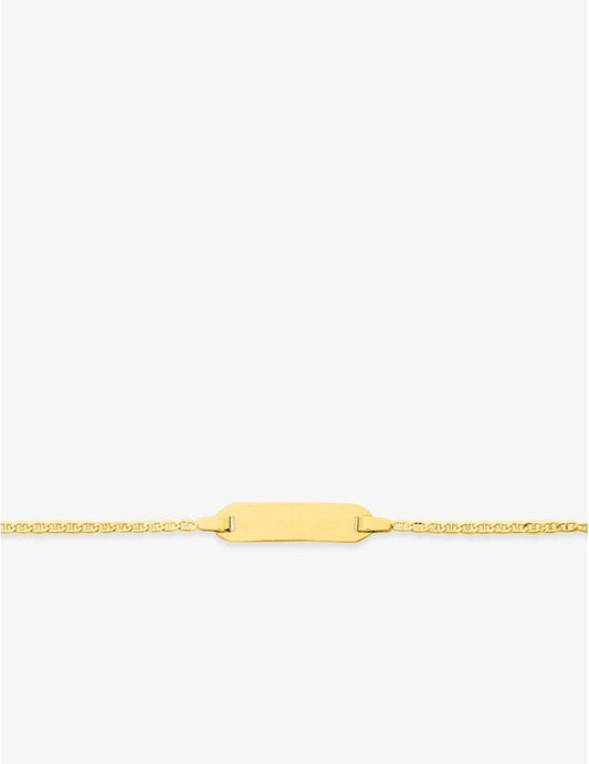 gourmette bebe or jaune 375/1000e - Bijouterie Cordier