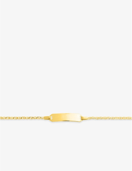gourmette bebe or jaune  375/1000e - Bijouterie Cordier