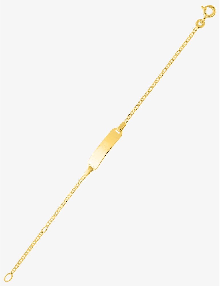 gourmette bebe or jaune  375/1000e - Bijouterie Cordier