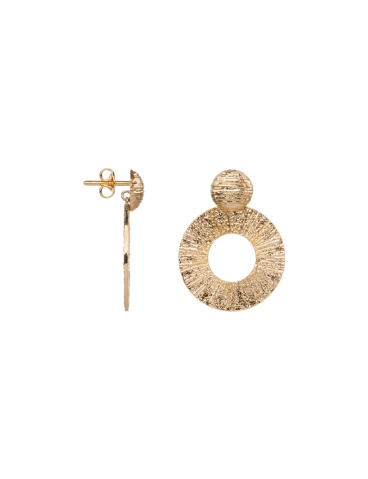 Boucles d’Oreilles Saunier Feuillette