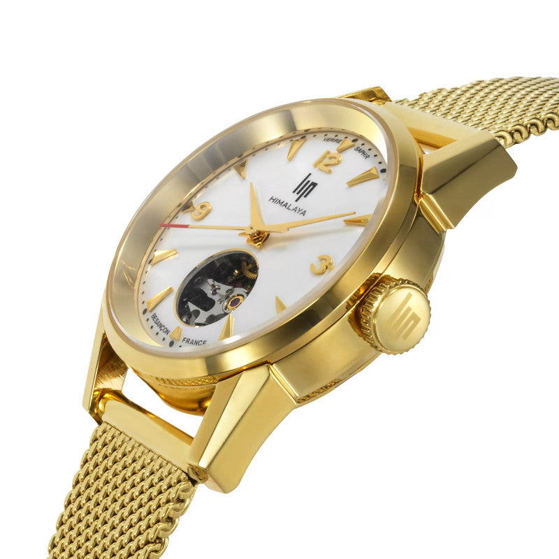 Montre Lip Femme Himalaya Automatique Cœur Battant 29 mm