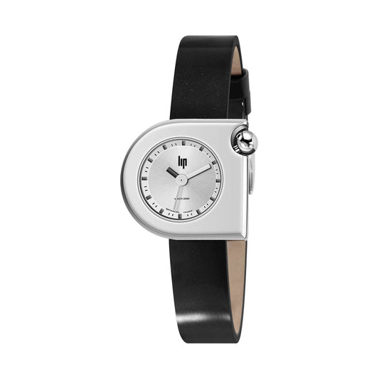 Montre Lip Femme Mach 2000 Mini Moon Argenté 30x28 mm