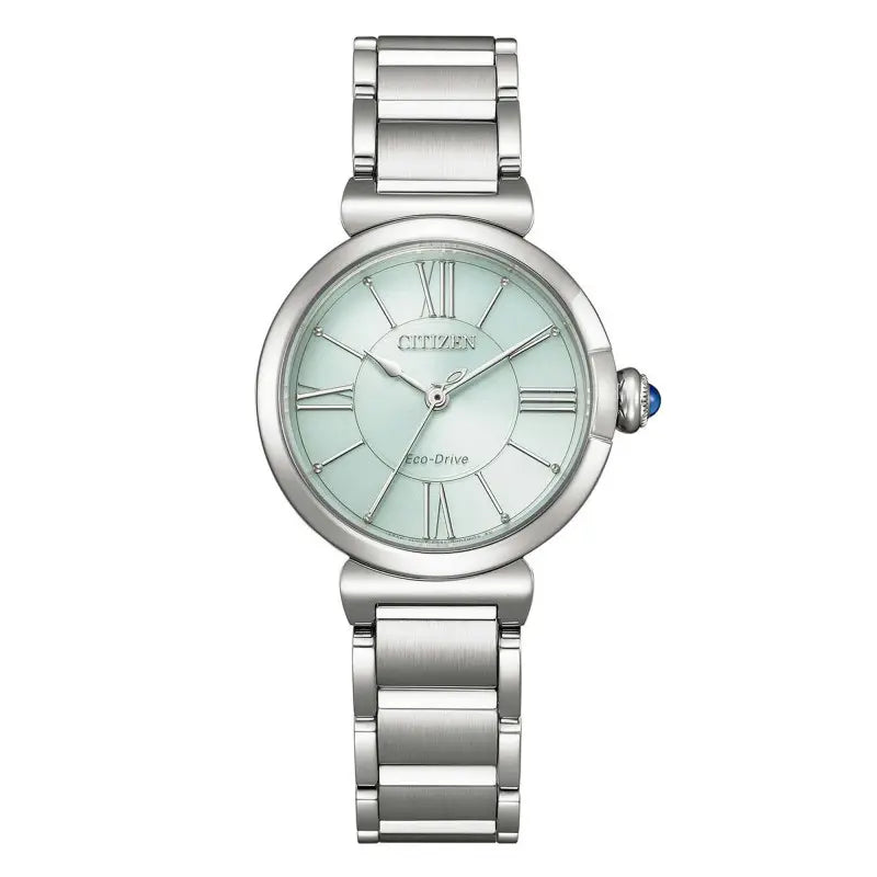 Citizen EM1070-83L – Montre Femme Eco-Drive Acier Cadran Vert Soleillé