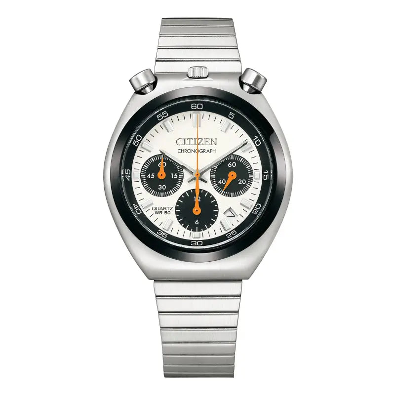 Citizen AN3660-81A – Chronographe Homme Acier Style Vintage