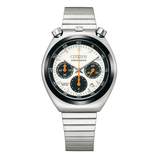 Citizen AN3660-81A – Chronographe Homme Acier Style Vintage