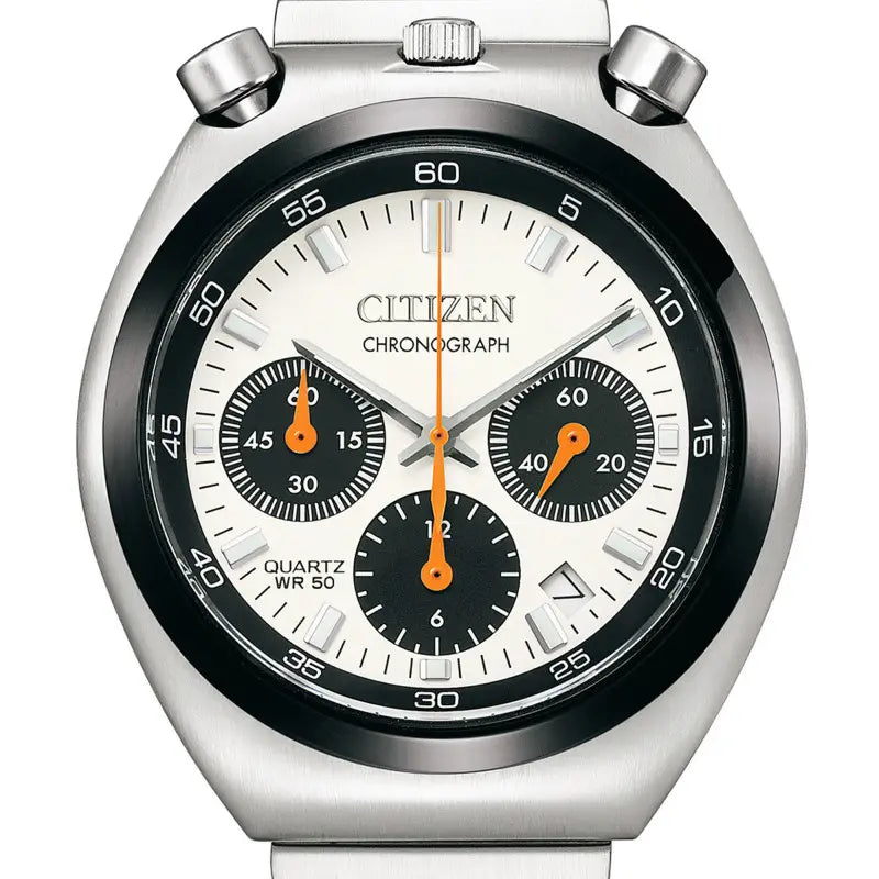 Citizen AN3660-81A – Chronographe Homme Acier Style Vintage