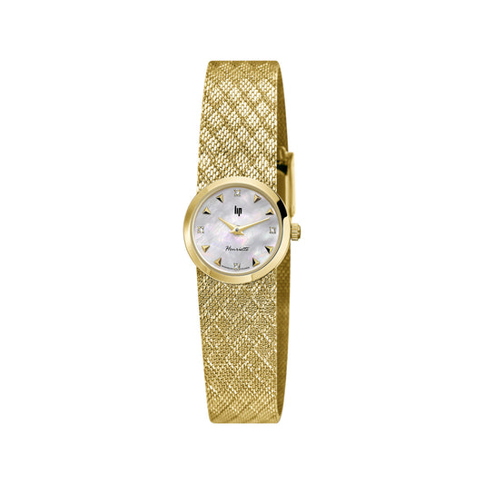 Montre Lip Henriette Doré Cadran Nacré