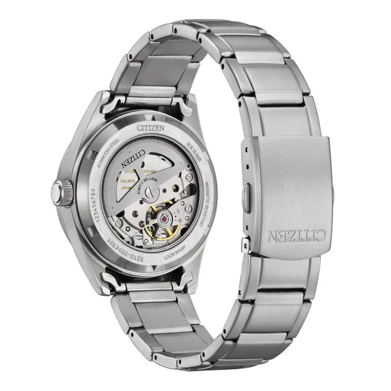 Citizen NJ0221-50E – Montre Automatique Homme Acier Cadran Noir
