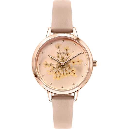 Montre Femme OUI&ME Fleurette Rose