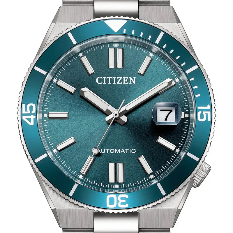 Citizen NJ0231-56L – Montre automatique homme acier cadran bleu
