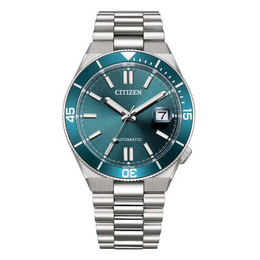 Citizen NJ0231-56L – Montre automatique homme acier cadran bleu
