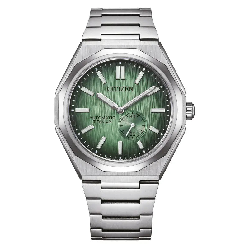 Citizen NK5020-58X – Montre automatique homme Super Titanium™ cadran vert