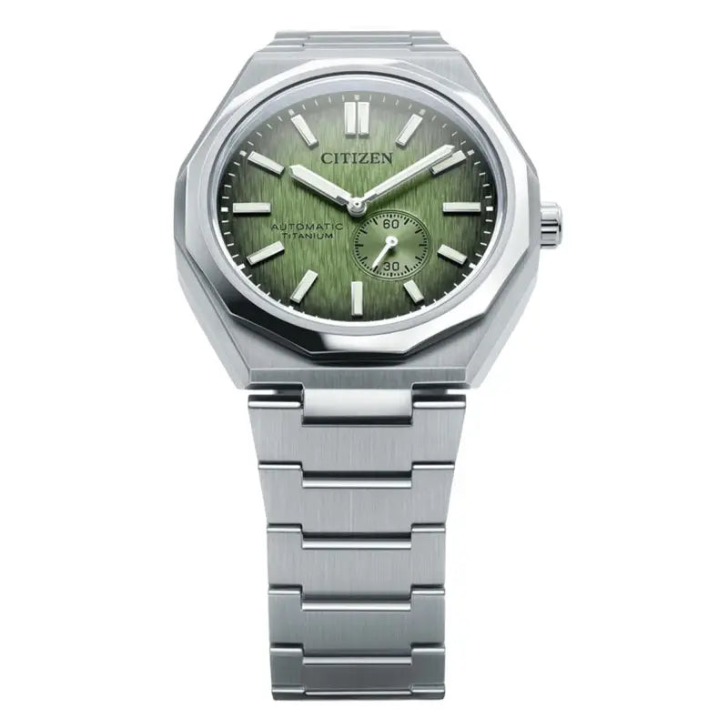 Citizen NK5020-58X – Montre automatique homme Super Titanium™ cadran vert