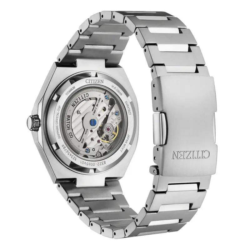 Citizen NK5020-58X – Montre automatique homme Super Titanium™ cadran vert