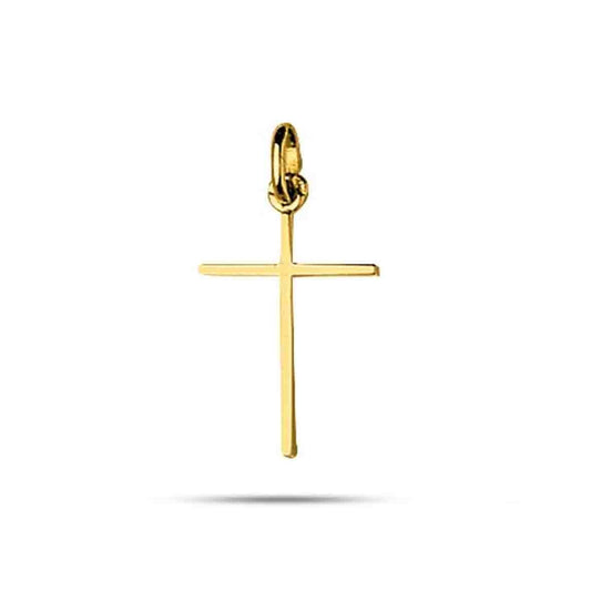 Pendentif Croix Or Jaune 18K Distinction 1,05g