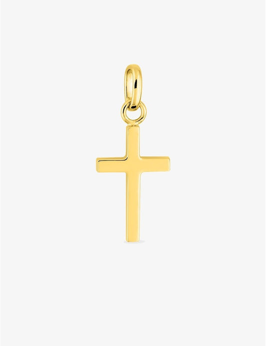 Pendentif Croix Or Jaune 375‰ 15 x 10 mm