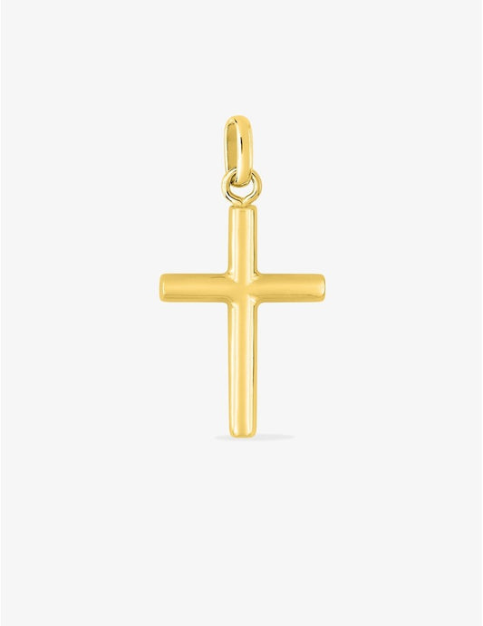 Pendentif Croix en Or Jaune 750/1000 – 15 x 30 mm
