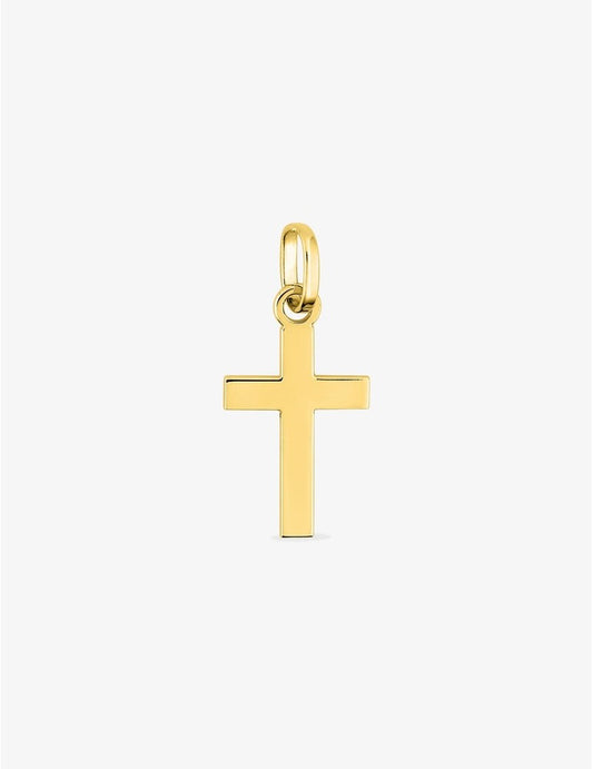 Pendentif Croix en Or Jaune 750/1000 – 8 x 20 mm