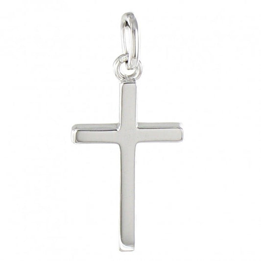 Pendentif Croix Or Gris 18K 1,90g