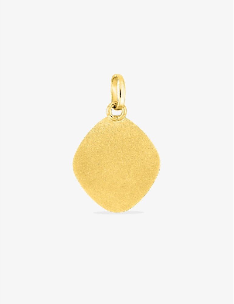 Pendentif Médaille Saint Christophe en Or Jaune 18K